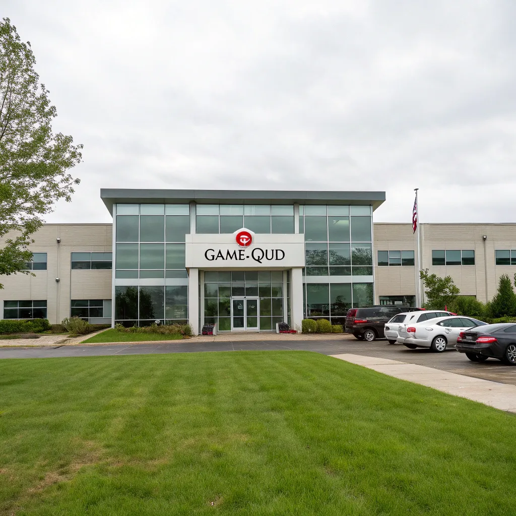 Front view of GAME-QUID office